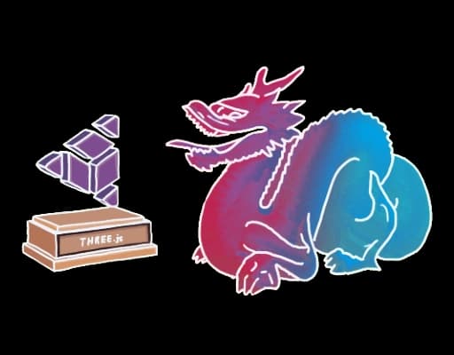 My Three.js Copied Illustration